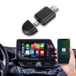 2-in-1 Wireless CarPlay & Android Auto Adapter | USB & Type-C Plug | 5.8GHz Wi-Fi